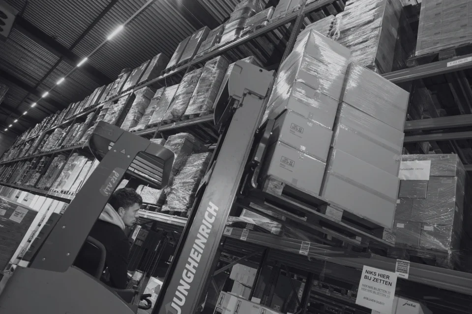 Uitslag goederen bij MoreStorage